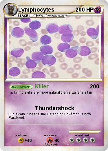 Pokemon Lymphocytes