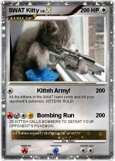 Pokemon SWAT Kitty