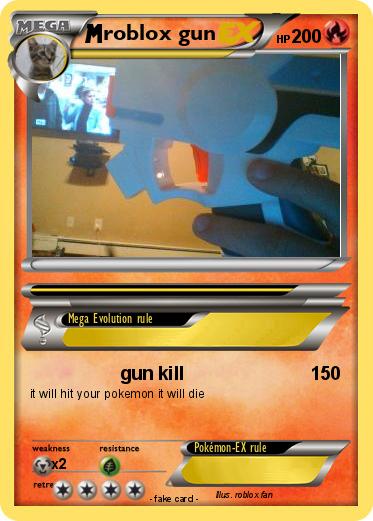 Pokemon roblox gun