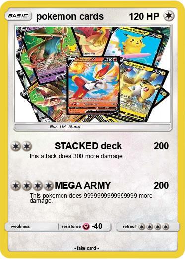Pokemon pokemon cards