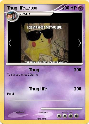 Pokemon Thug life
