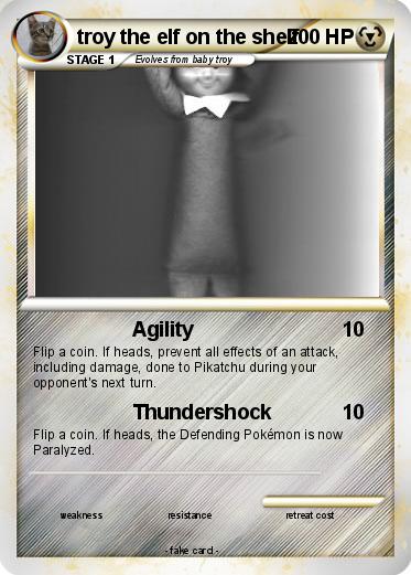Pokemon troy the elf on the shelf