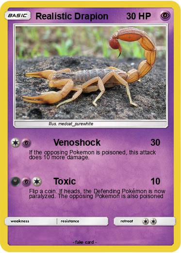 Pokemon Realistic Drapion