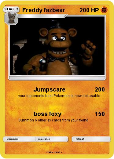 Pokemon Freddy fazbear