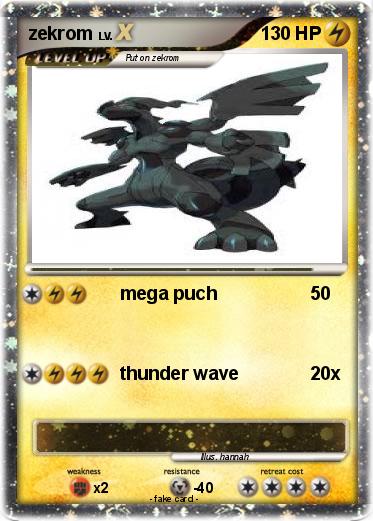 Pokemon zekrom