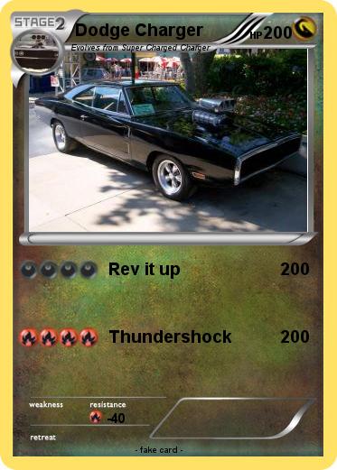Pokemon Dodge Charger