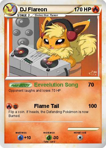 Pokemon DJ Flareon