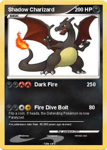 Pokemon Shadow Charizard