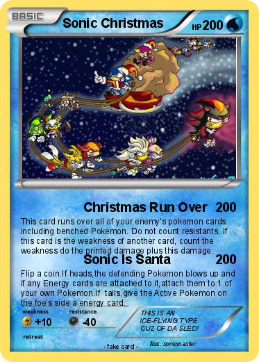 Pokemon Sonic Christmas