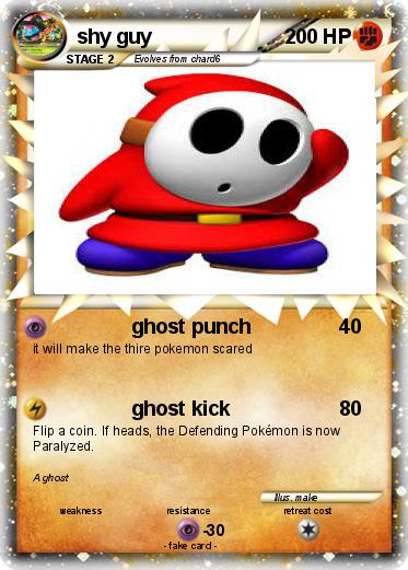 Pokemon shy guy