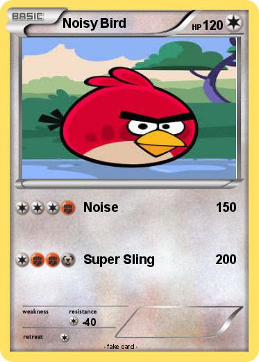 Pokemon Noisy Bird