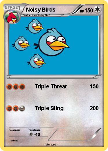 Pokemon Noisy Birds