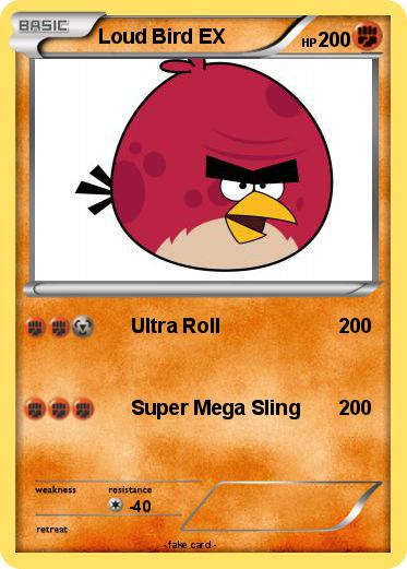 Pokemon Loud Bird EX
