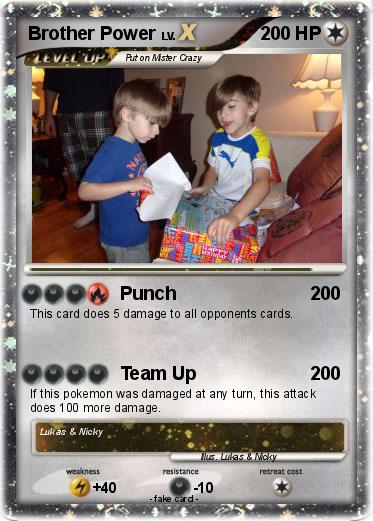 Pokemon Brother Power
