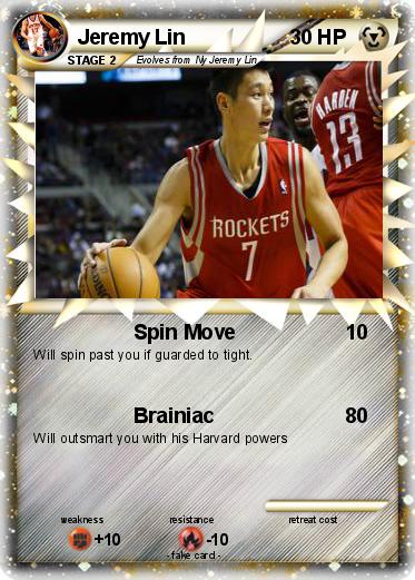 Pokemon Jeremy Lin