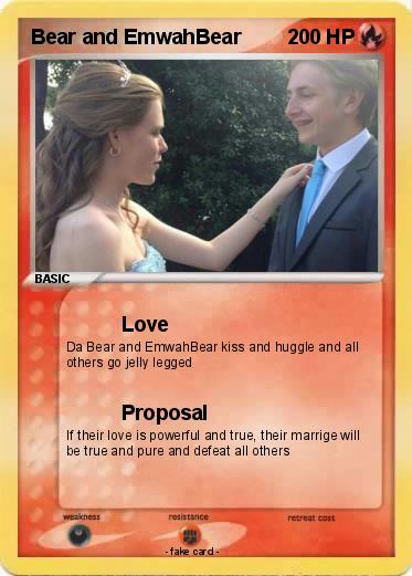 Pokemon Bear and EmwahBear