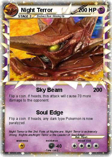 Pokemon Night Terror