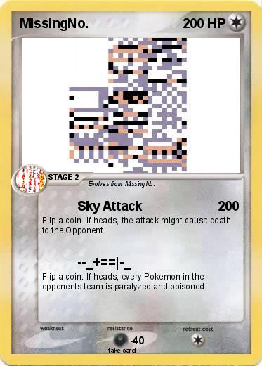 Pokemon MissingNo.