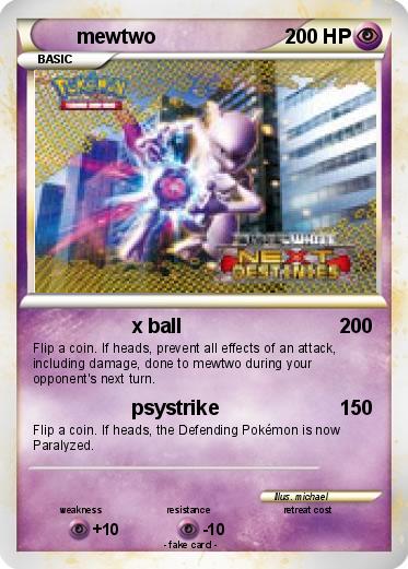 Pokemon mewtwo