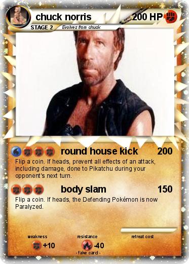 Pokemon chuck norris
