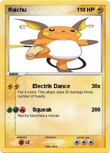 Pokemon Raichu