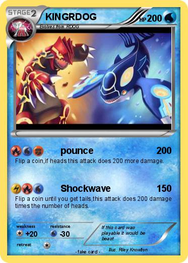 Pokemon KINGRDOG