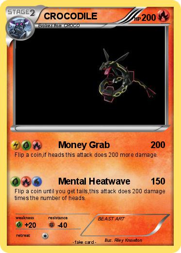 Pokemon CROCODILE