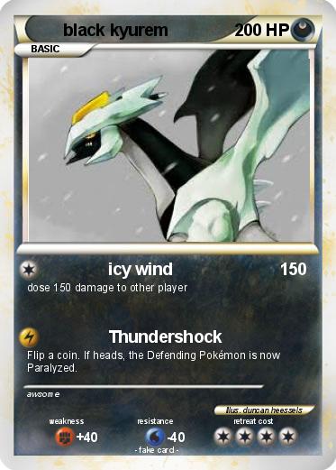 Pokemon black kyurem