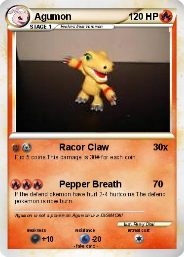 Pokemon Agumon