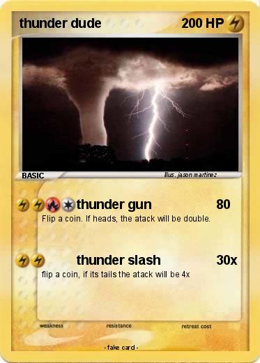 Pokemon thunder dude