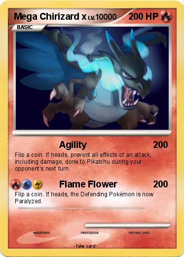 Pokemon Mega Chirizard x