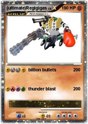 Pokemon (ultimate)Regigigas