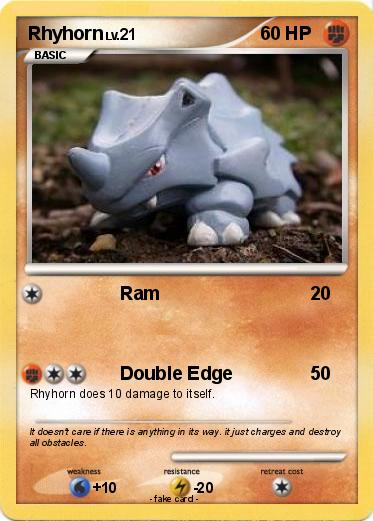 Pokemon Rhyhorn