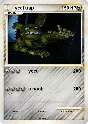 Pokemon yeet trap
