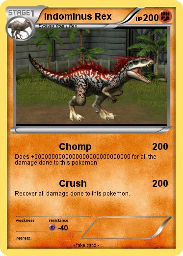 Pokemon Indominus Rex