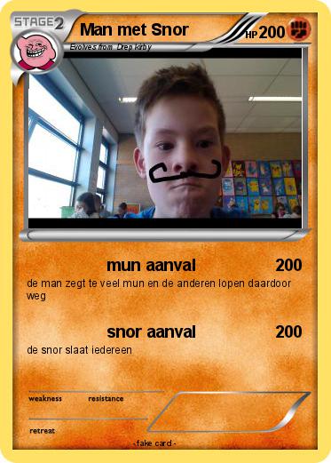 Pokemon Man met Snor