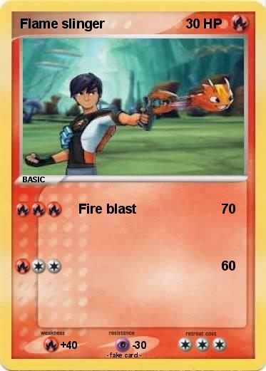 Pokemon Flame slinger