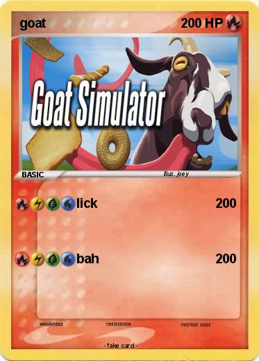 Pokemon goat