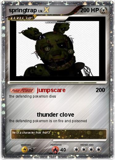 Pokemon springtrap