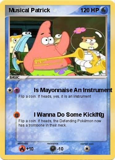 Pokemon Musical Patrick