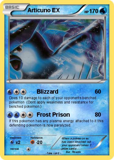 Pokemon Articuno EX