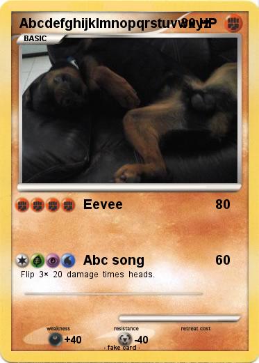 Pokemon Abcdefghijklmnopqrstuvwxyz