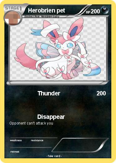 Pokemon Herobrien pet
