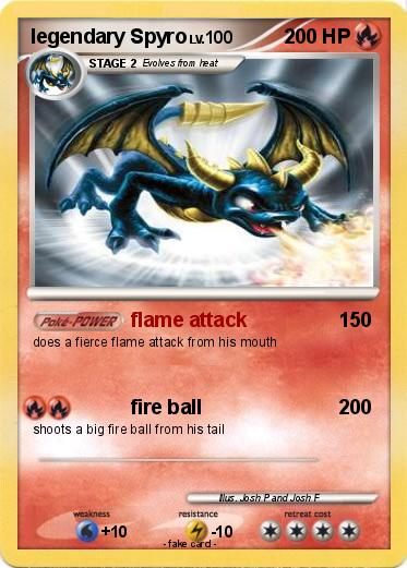 Pokemon legendary Spyro