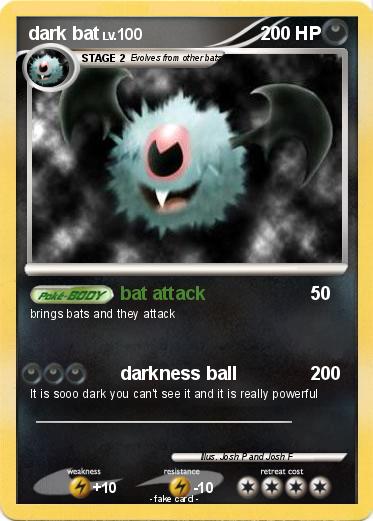 Pokemon dark bat