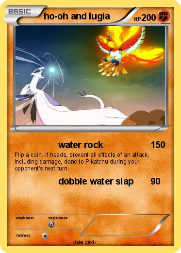 Pokemon ho-oh and lugia