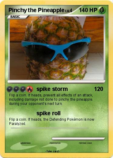 Pokemon Pinchy the Pineapple