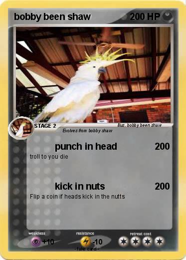 Pokemon bobby been shaw