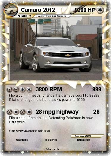 Pokemon Camaro 2012             9