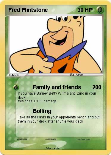 Pokemon Fred Flintstone